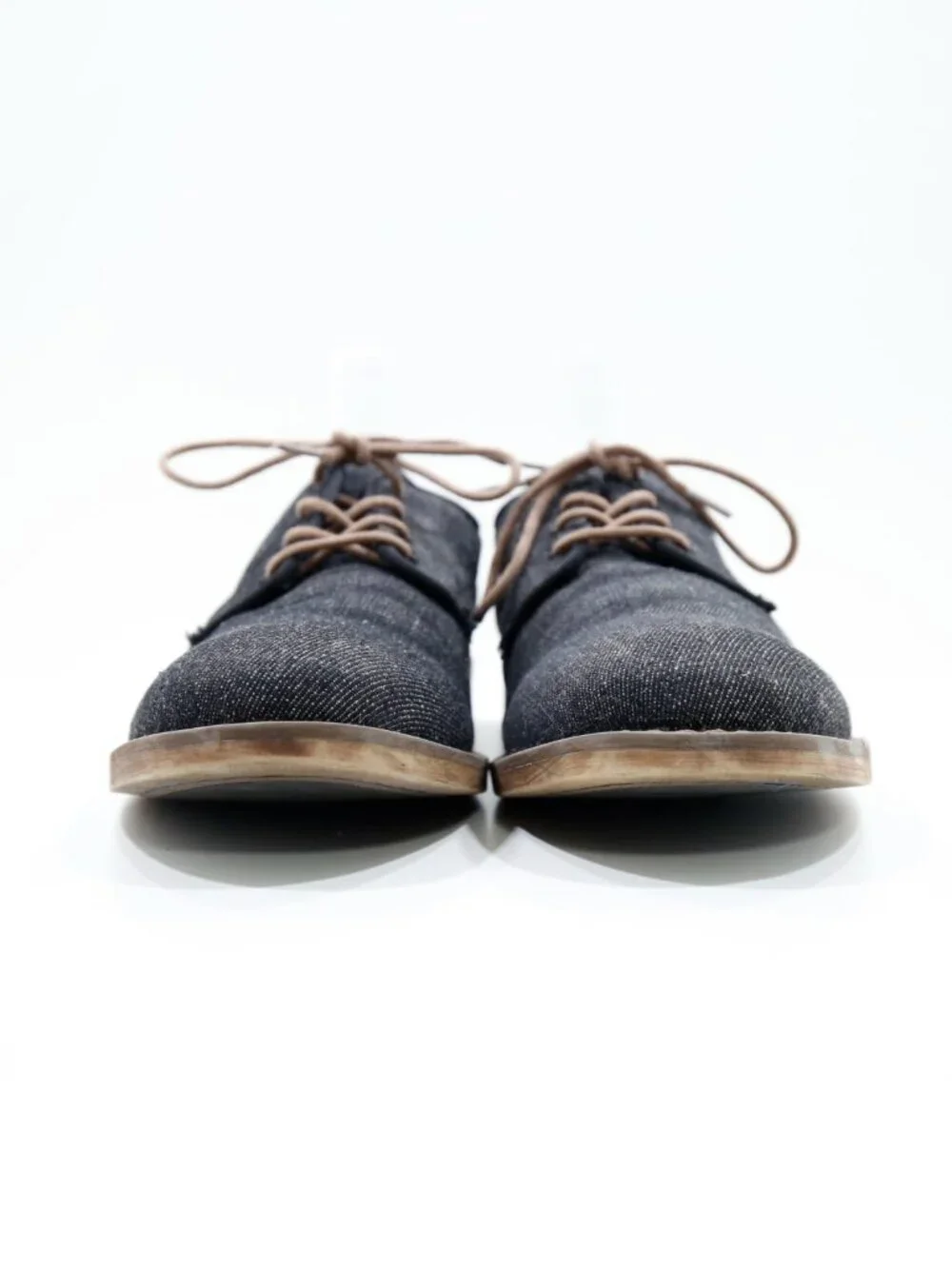 Calvin Klein Jeans Oran Black Denim Oxfords - Men's 9.5